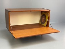 Vintage Teak Record Cabinet