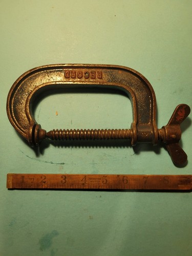 Vintage record clamp - clamp, no.4
