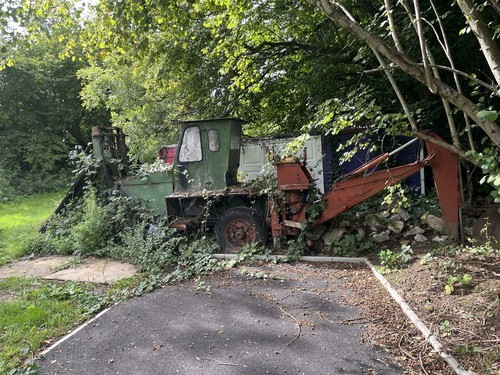 Home made 4x4 tractor digger - home,