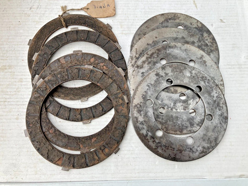 Genuine set clutch plates - set,