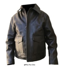 Indiana Jones Raiders Lambskin Leather Jacket Size 44