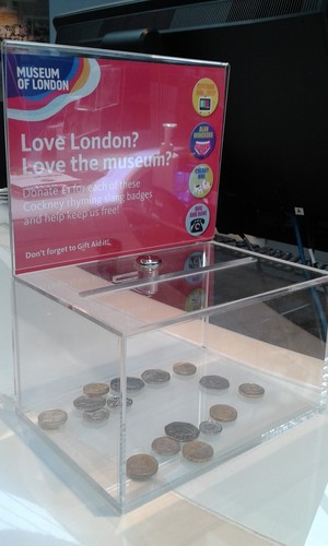 Donation box with lock - donation,