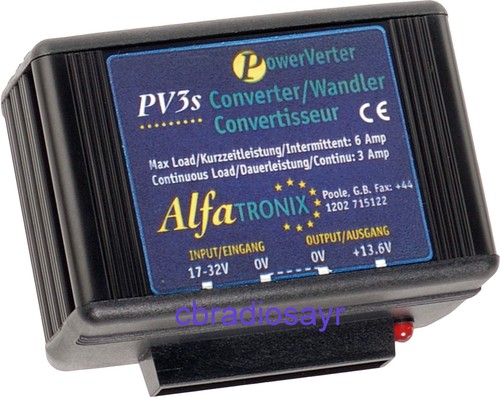 Powerverter amp voltage - 3-6,