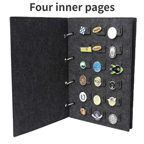 Badge display book felt brooch - book,