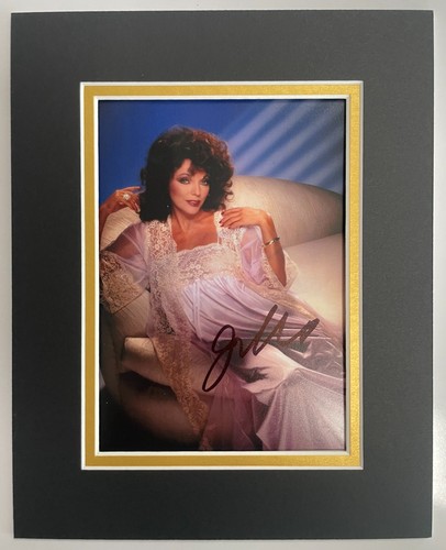 Joan collins signed autograph - joan,