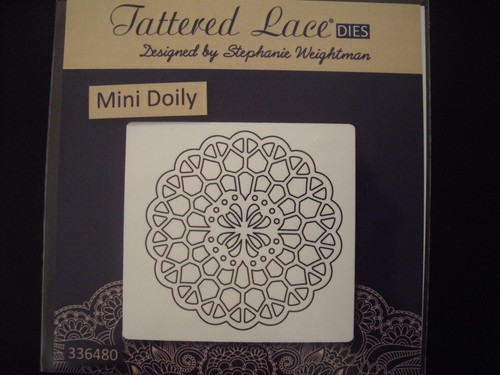 Tattered lace die - lace, mini