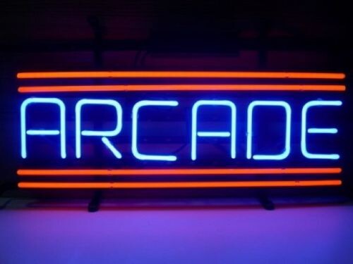 Arcade neon sign light - 14",