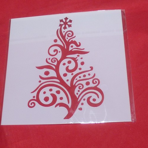 Sheet plastic stencil - sheet,