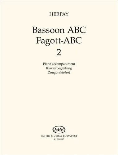 Bassoon abc herpay - herpay, piano