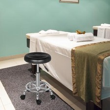 360° Hairdressing Cutting Stool Beautician Manicure Nail Salon Swivel Chair Seat