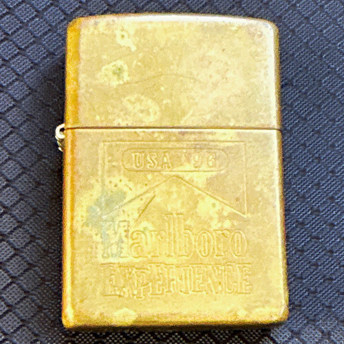 Zippo brass pocket cigarette - zippo,