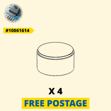 4 x 10061614 IKEA Grey Stick on Feet for ALEX [Slovakia]