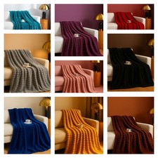 Soft Mink Faux Fur Throw