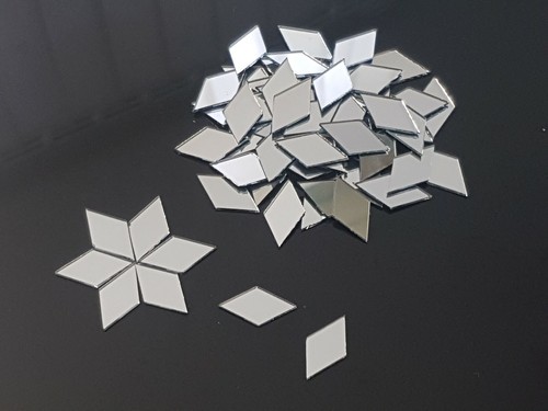 100 pieces silverglass mirror - 100,