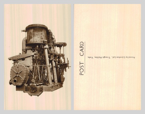 Vintage postcard industrial - -,