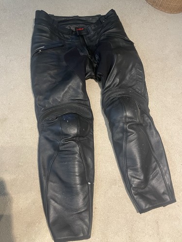 Dainese large black leather - black,