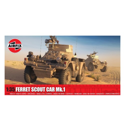Airfix ferret scout car 1 - scout, mk.1