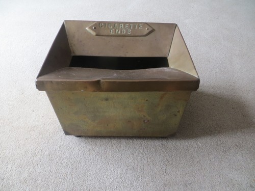 Vintage brass large cigarette - vintage,