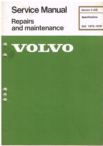 Volvo 242 244 245 - ,,
