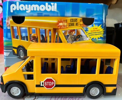 Used playmobil school bus for - used,