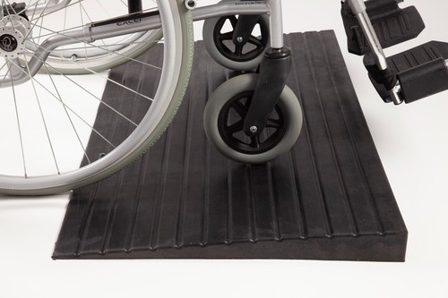 Rubber threshold ramps - threshold, up