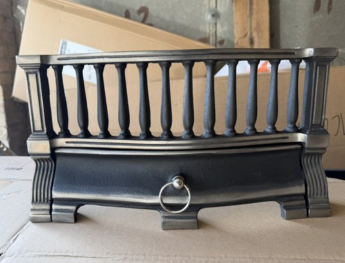 Black and polished fire fret - polished,