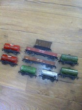 HORNBY DUBLO 3 RAIL 9 WAGONS