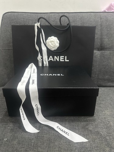 Chanel gift box and bag - chanel,