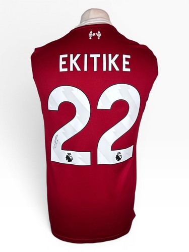 Signed hugo ekitike shirt - hugo,