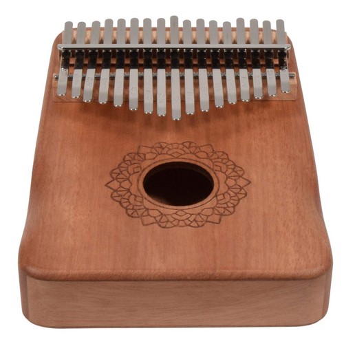 Chord carved wood kalimba - carved,