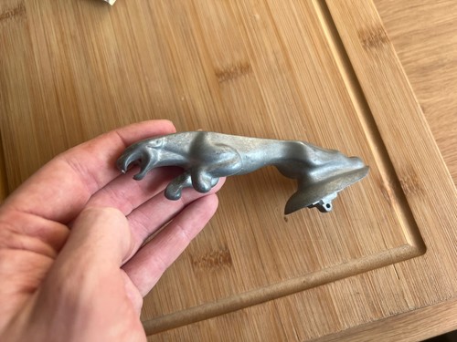 Jaguar chrome vintage motor - chrome,