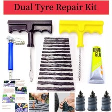 Dual Tyre Repair Kit Car Van