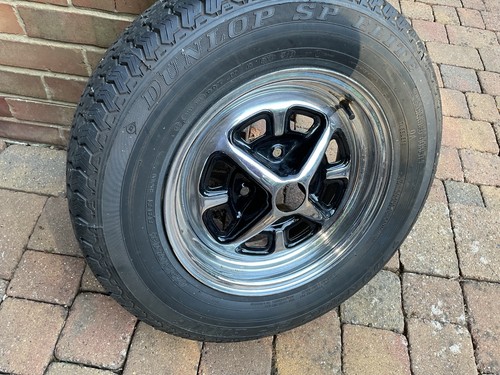 Mgb chrome rostyle wheel - mgb,