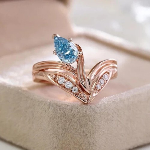 1ct pear cut vivid - pear,