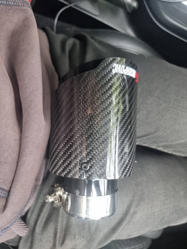 Akrapovic carbon fibre - 2x,