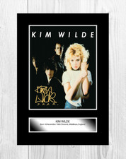 Kim Wilde 3 A4 reproduction