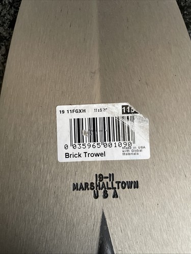Marshalltown brick trowel - brick,