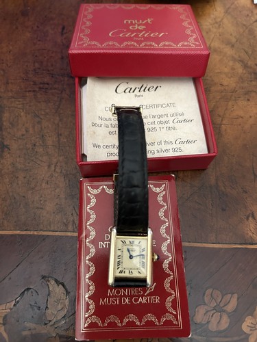 Cartier tank pre must - cartier,