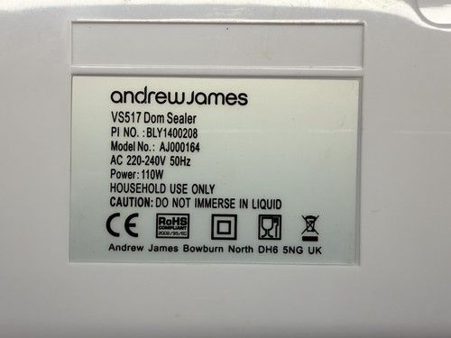 Andrew james vacuum - james,