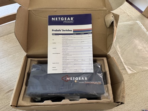 Netgear prosafe port - 8, fast