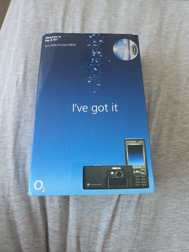 Sony ericsson k800i - o2, box