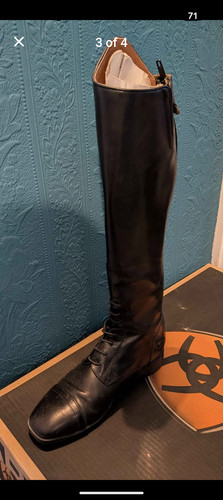 Ariat black long horse riding
