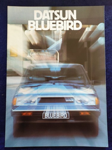 Datsun bluebird brochure - datsun,