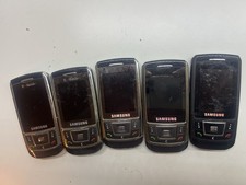 Joblot of 5 Samsung D900 D900i Fauty Mobile Phone Spares Or Repairs