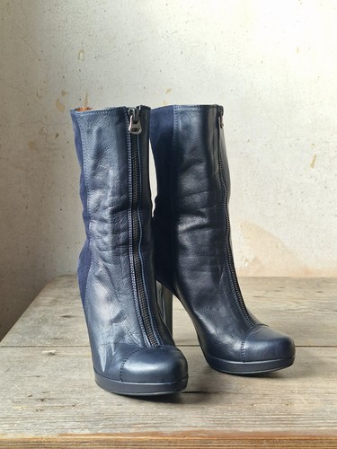 Hispanitas leather suede - suede, boots