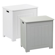 Laundry Basket Wooden Bathroom