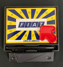 Very Rare Boxed Italian Fiat Magnetic Parking Meter Timer Clock With Pen 500.