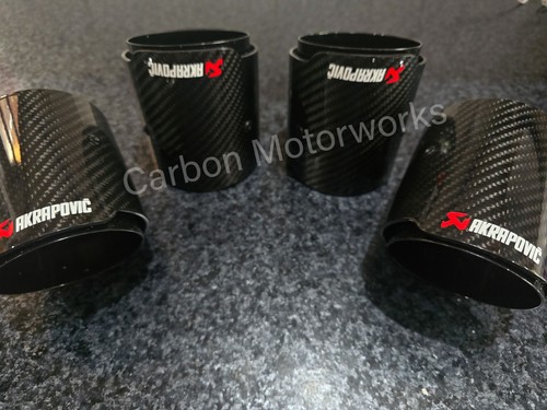 Bmw exhaust tips black - x,
