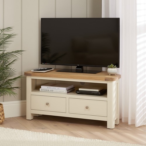 Corner unit stand oak - corner,