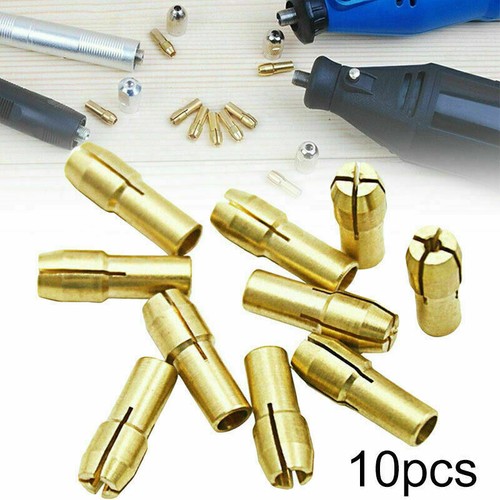 Brass drill chuck collet - drill,